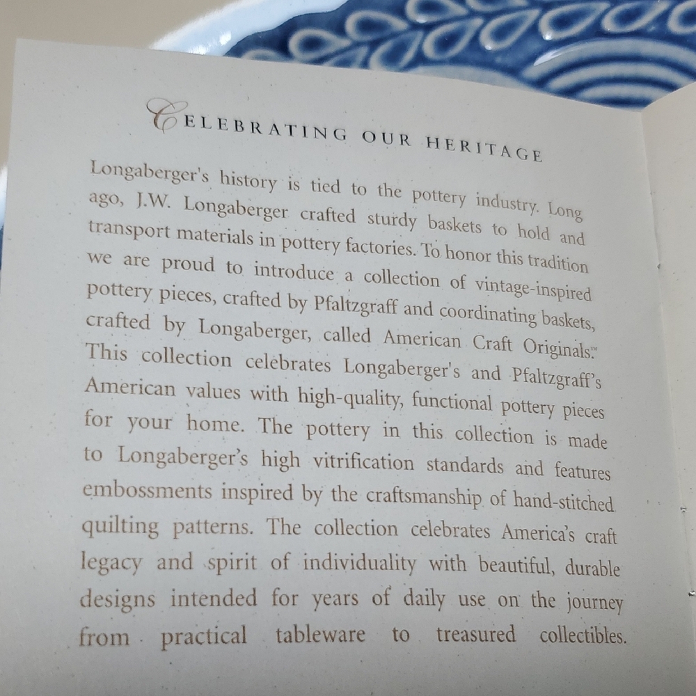 🧿NIB LONGABERGER - Picture 12 of 15